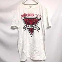 アディダスネオ adidas 半袖 Tシャツ クルーネック M 白 ホワイトのサムネイル