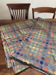 【生地】多色 ドット模様