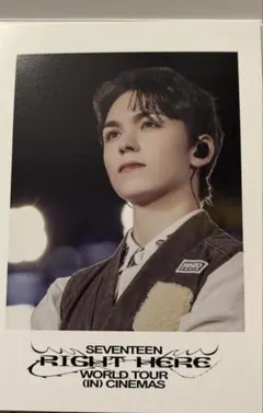 seventeen 入場特典　映画　バーノン