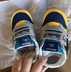 ミキハウス×ミズノコラボレーションシューズダブルB 15cm