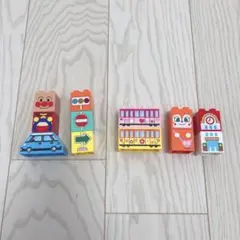 アンパンマン ブロックラボ アンパンマンとパトカーブロックセット