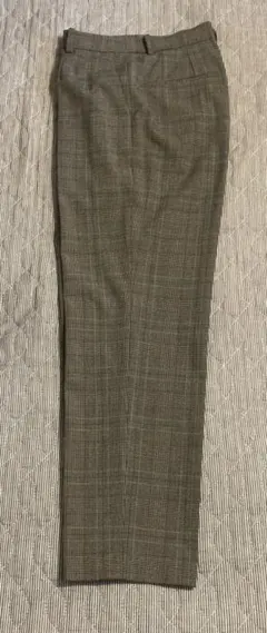 UNIQLO グレー チェック柄 スラックス Mサイズ
