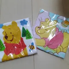 プーさん　キッチンタオル　2枚セット