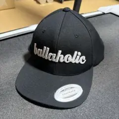 【希少品】ballaholic logo cap 黒