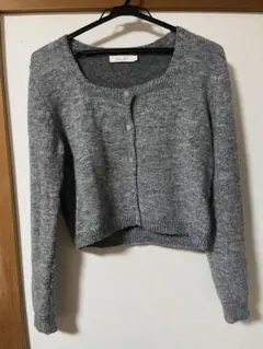 SHEIN スクエアニットカーディガン
