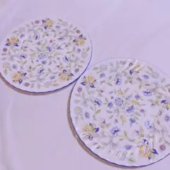 MINTON Haddon Hall Blue 大皿　プレート 2枚セットのサムネイル