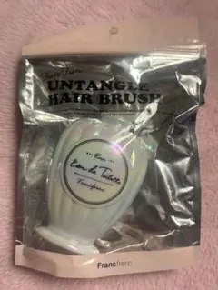 Francfranc ファンファン アンタングルヘアブラシ パフューム ホワイトのサムネイル