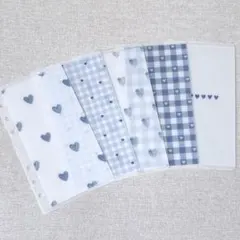バインダー貯金　リフィル　ブルー　ハート　saving