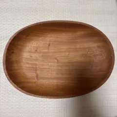 【新品未使用】キャプテンスタッグ 小判型カレー皿 ウッドブレスUP-2607のサムネイル