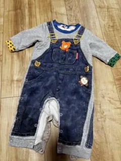 ホットビスケッツ 重ね着風ロンパース