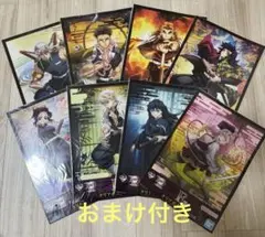 鬼滅の刃 一番くじ 柱稽古 F賞 クリアポスター 11枚セット おまけ付き