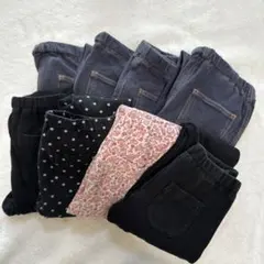 ユニクロ UNIQLO 100レギンス長ズボン8枚まとめ売り