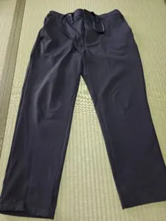 ​【良品】CLOSSHIメンズ イージーパンツ Lサイズ ブラック しまむらのサムネイル