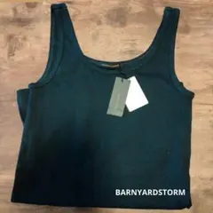 BARNYARDSTORM ネイビー シンプルリブタンク サイズ１(М)のサムネイル