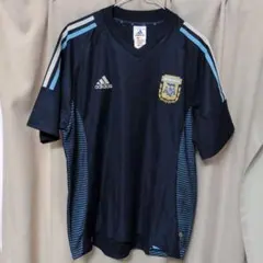 adidas 2002サッカーアルゼンチン代表 L ユニフォーム 24番 y2k - メルカリ