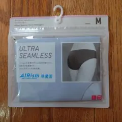 UNIQLO エアリズム　シームレスショーツ M ライトブルー　ヒップハンガー