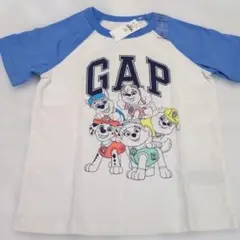 ギャップ　Ｔシャツ　サイズ５years　パウパト・ブルー