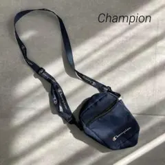 Champion チャンピオン ミニショルダーバッグ ネイビー 斜めがけのサムネイル