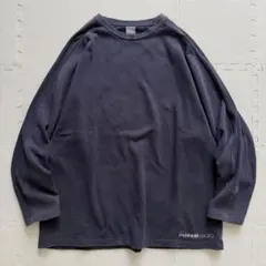 2000's NIKE sweat trainer navy rare XXL