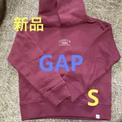 GAP フード付きパーカー Sサイズ バーガンディ
