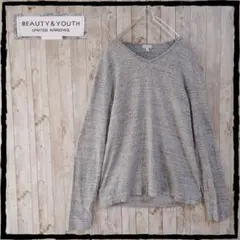 美品 ユナイテッドアローズ BEAUTY&YOUTH ロンT サイズ L