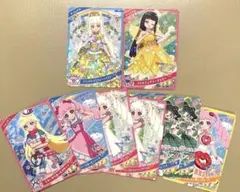 ひみつのアイプリ　スペシャルカード　つむぎ　プリンセスバズリウムハートイエロー他