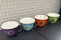 Signature 花柄スープカップ 4個セット♡のサムネイル