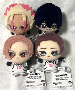 ブルーロック ちびぐるみ vol.10 糸師 閃堂 オリヴァ 士道 4点 ③