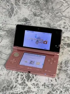 ⑩【完動品】3DS本体ミスティピンクVer11.0.0-10J【動作良品1円スタート】 | ニンテンドー3DS ミスティピンクメーカー生産終了