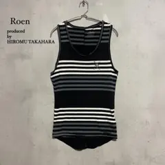 Roen ロエン　ヒロムタカハラ ラインストーン スカル ボーダー タンクトップのサムネイル