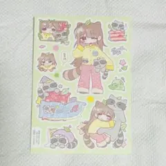 韓国作家 ステッカー 875 ¥350