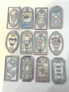 クーリア　グラスパーラー　12枚ステッカーおすそわけ