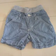 ☆ハーフパンツ　120 サムシング　エドウィン　ショートパンツ　ストライプ