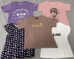 女の子 Tシャツ 5点セット ユニクロ GU まとめ売り 半袖　110
