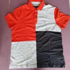 TOMMY HILFIGER カスタムフィット ポロシャツ L