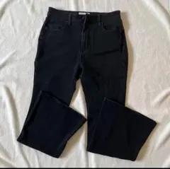 AZUL BY MOUSSY ブーツカット フレア デニム ブラック L