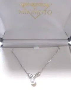 ⭐️MIKIMOTO⭐️ Silver パール ネックレス 40.5cm ケース - メルカリ