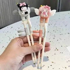 キャラクター付き子供箸