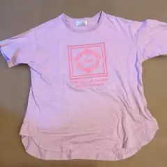 薄紫色 半袖 Tシャツ M125