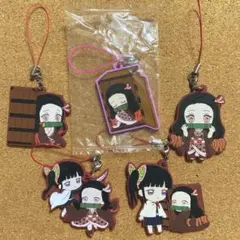 鬼滅の刃 滅！カプセルラバーマスコット ［5点セット］⑤