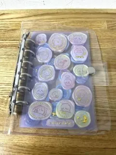 ちいかわ メルティシュシュ シーリングスタンプ風シール 4種　シール帳付き