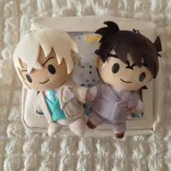 ハロウィンの花嫁 ぬいぐるみキーチェーン 降谷零 江戸川コナン ポーチセット