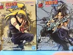 NARUTO VIBRATION STARS サスケ デイダラ2体セット