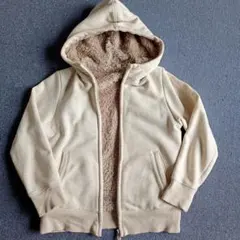 UNIQLO KIDS ボア裏地パーカー 140