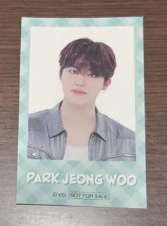 TREASURE はぴだんぶい コラボカフェ ステッカー ジョンウ