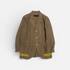 01aw COMME des GARÇONS田中オム　ジャケット　蛍光テープ