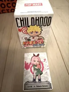 【海外限定】NARUTO疾風伝　POPMART 幼少期フィギュア　はるのサクラ