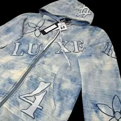 新品　未使用　タグ付き　LUXE/R　フルジップ　パーカー　ビッグロゴ　Y2K