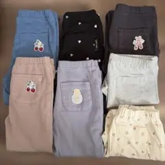 プティマイン レギンスパンツ ユニクロ
