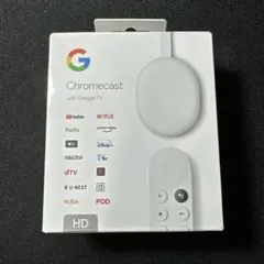 【新品未開封】Chromecast with Google TV 4K ホワイト Google Chromecast with Google TV